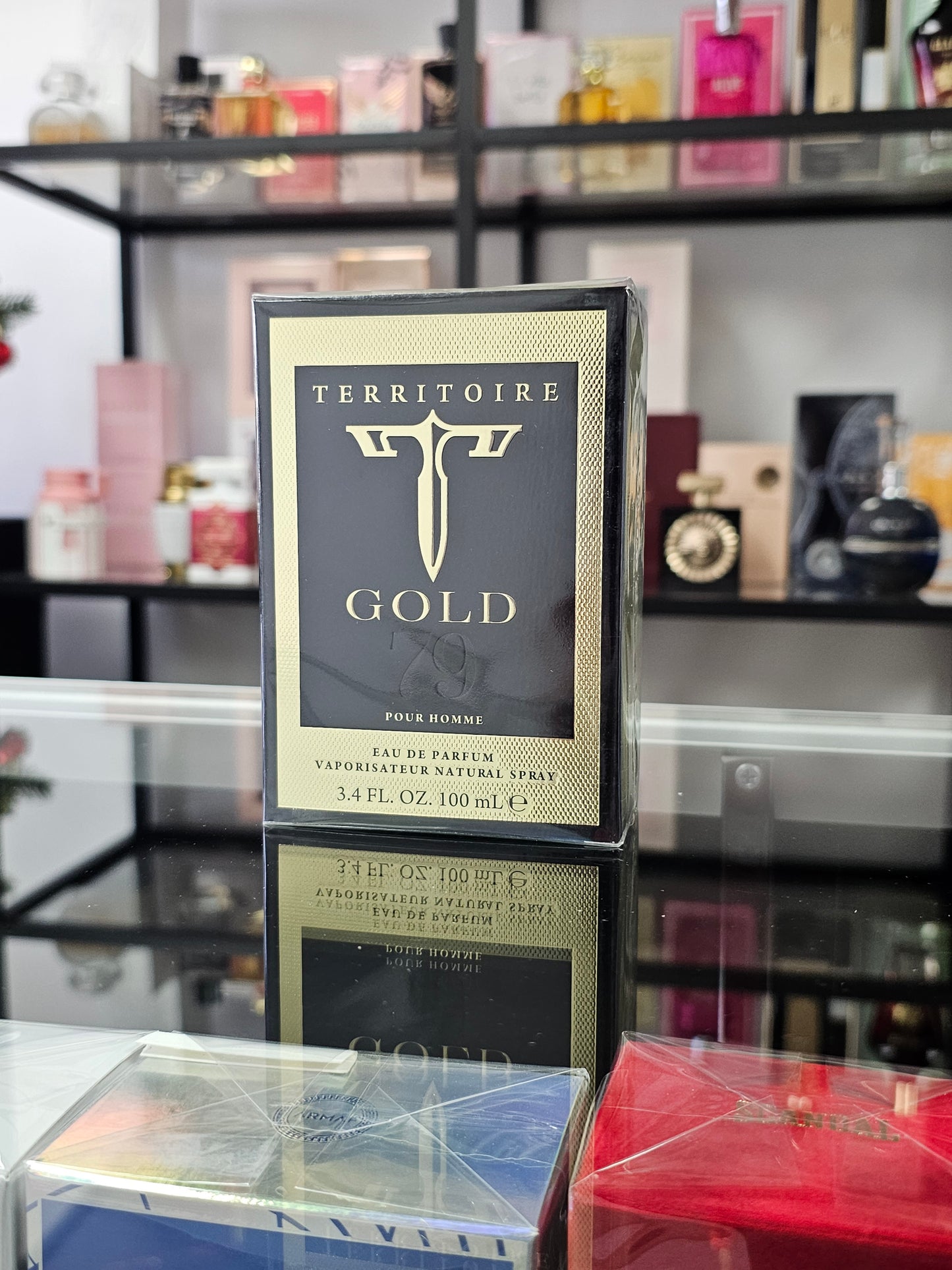 Territoire Gold 79 Pour Homme EDP by YZY 3.4oz