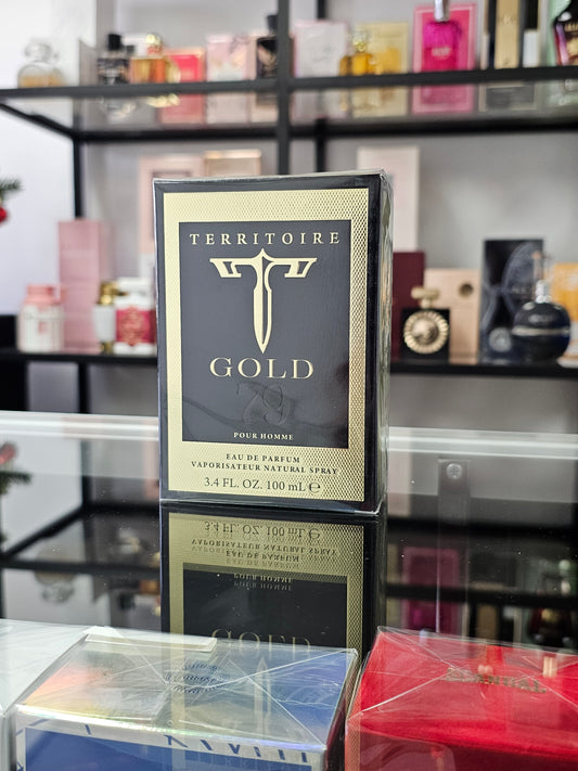 Territoire Gold 79 Pour Homme EDP by YZY 3.4oz