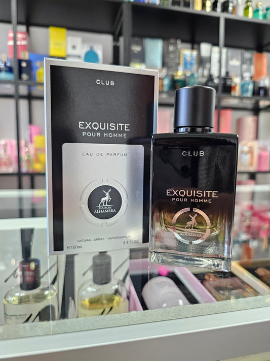 Exquisite Club Pour Homme 3.4oz EDP by Maison Alhambra
