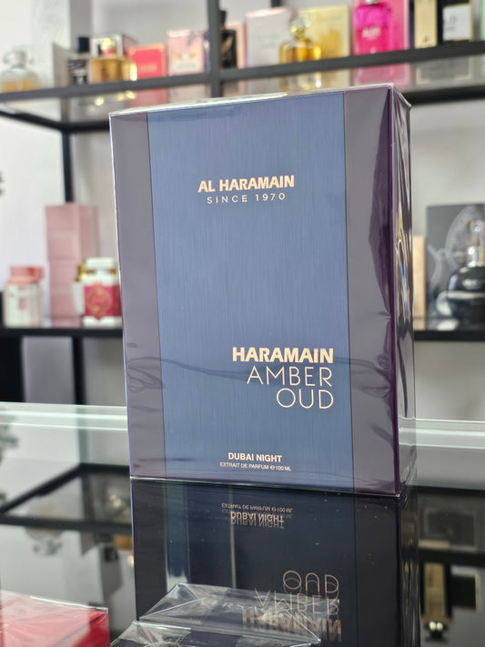 Haramain Amber Oud Dubai Night 3.4oz Extrait de Parfum by Al Haramain