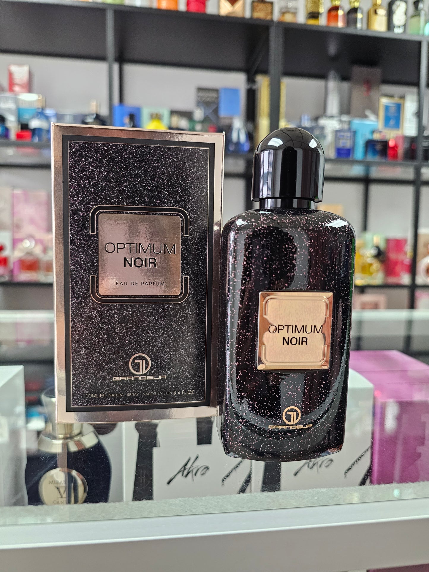Optimum Noir 3.4oz EDP by Grandeur