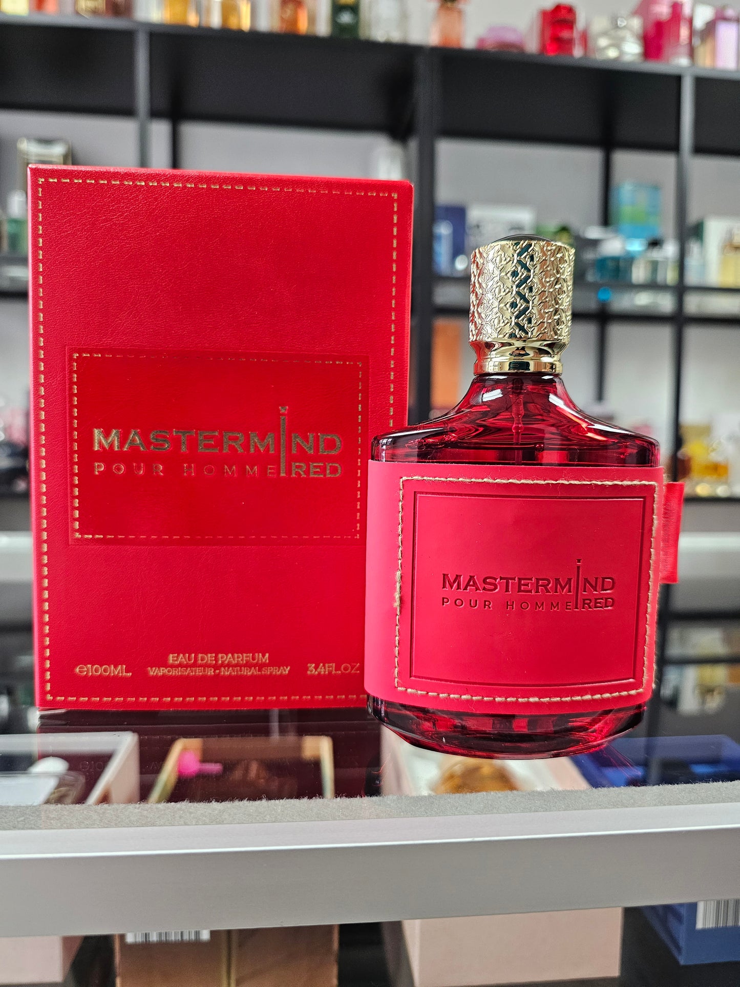 Mastermind Red Pour Homme 3.4oz EDP