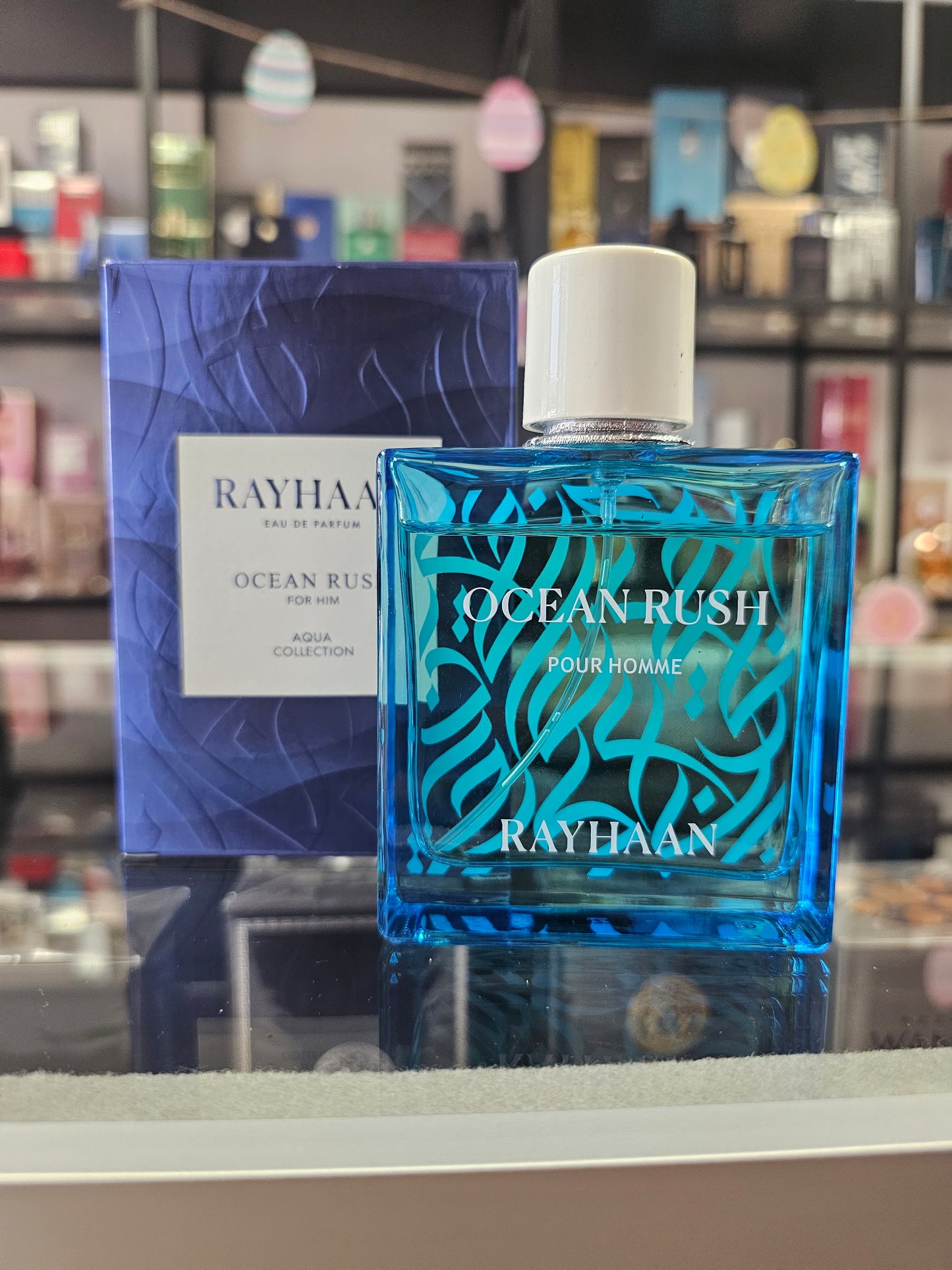 Ocean Rush Aqua Collection 3.4oz EDP by Rayhaan