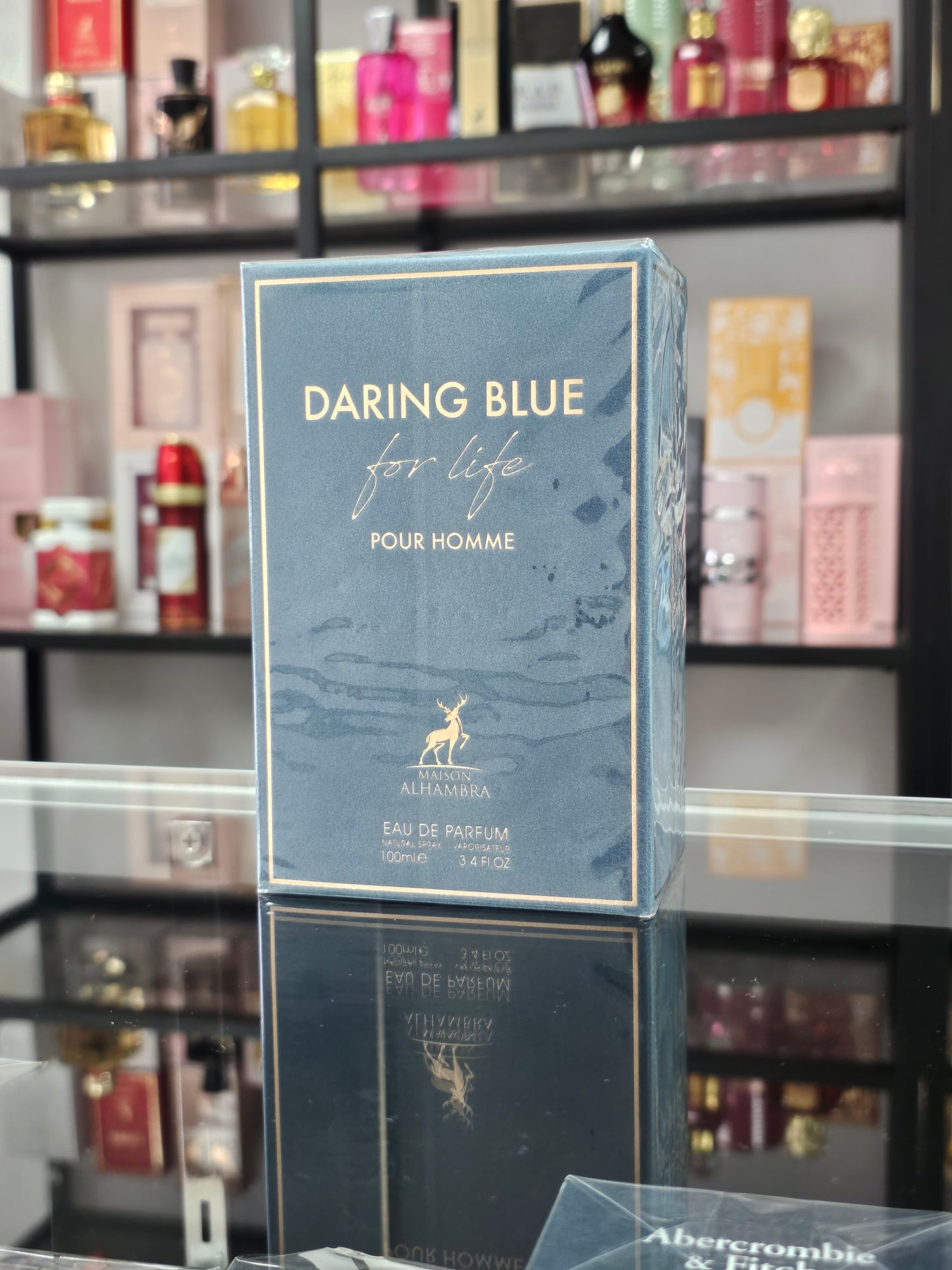 Daring Blue for life Pour Homme 3.4oz EDP by Maison Alhambra