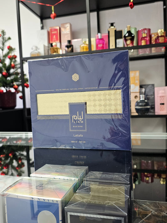 Liam Blue Shine 3.4oz EDP by Lattafa