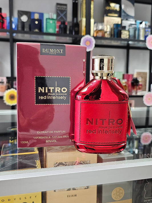 Nitro Red Intensely Pour Homme 3.4oz Extrait de Parfum