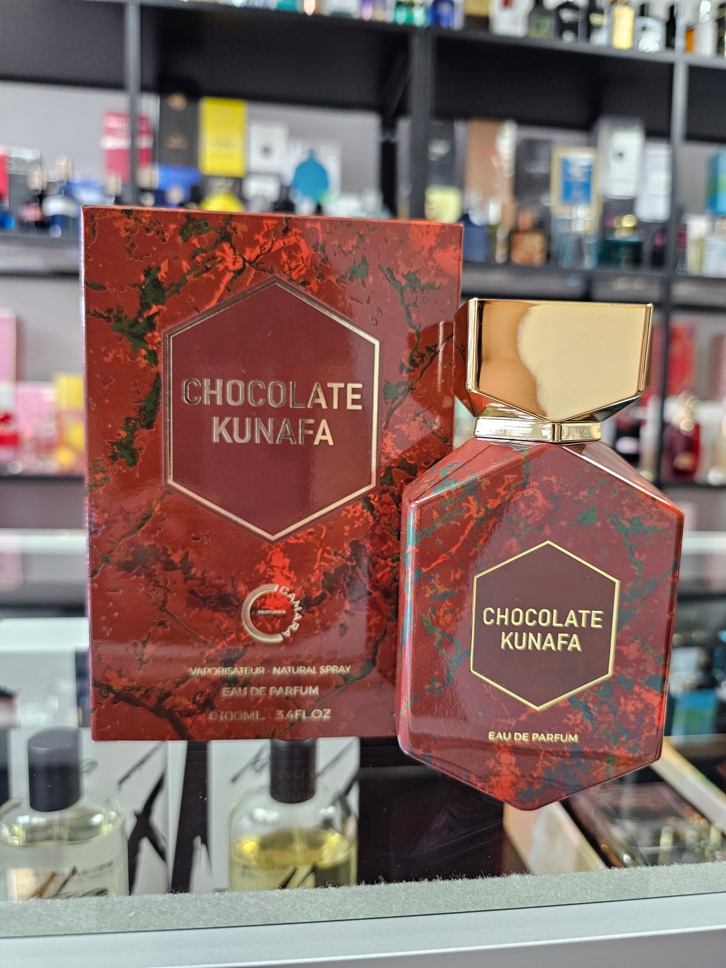 Chocolate Kunafa 3.4oz EDP by Camara