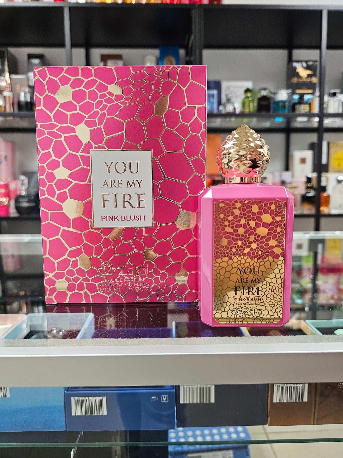 You Are My Fire Pink Blush 3.4oz EDP by Zakat