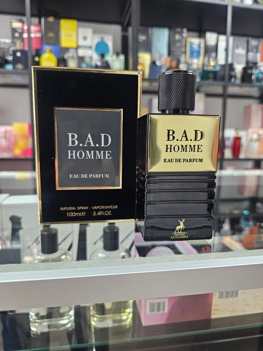 B.A.D Homme 3.4oz EDP by Maison Alhambra