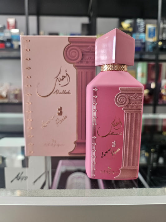 Ahubbak Love in Paris 3.4oz EDP by Ard al Zaafaran