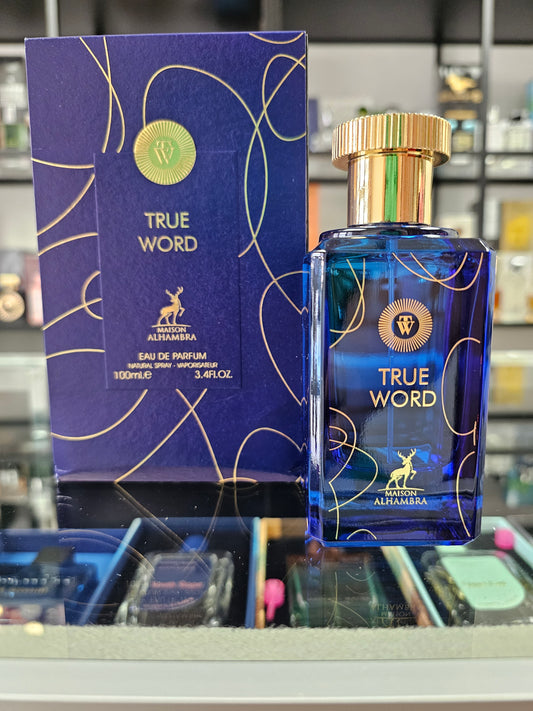 True Word 3.4oz EDP by Maison Alhambra