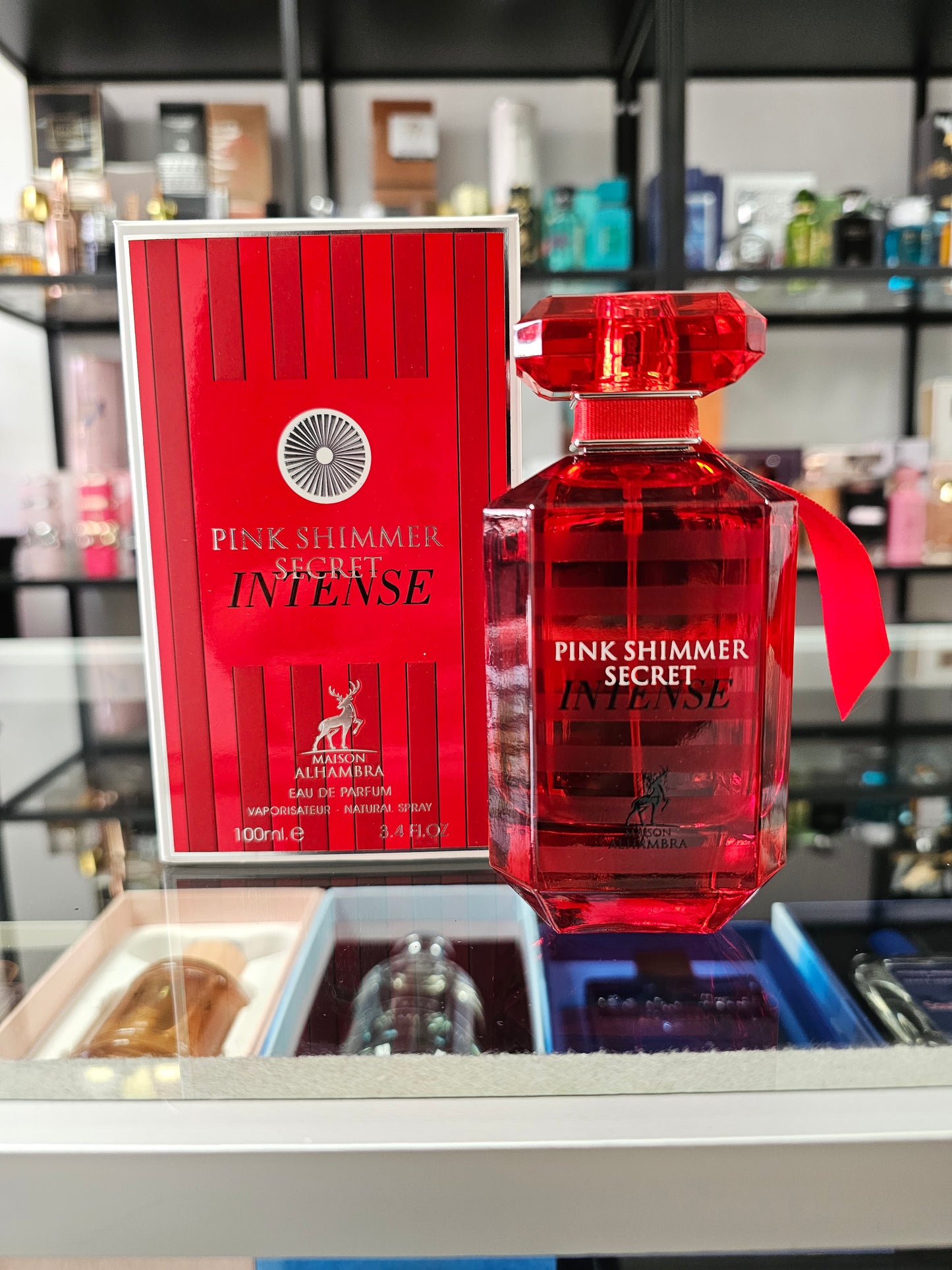 Pink Shimmer Secret Intense 3.4oz EDP by Maison Alhambra